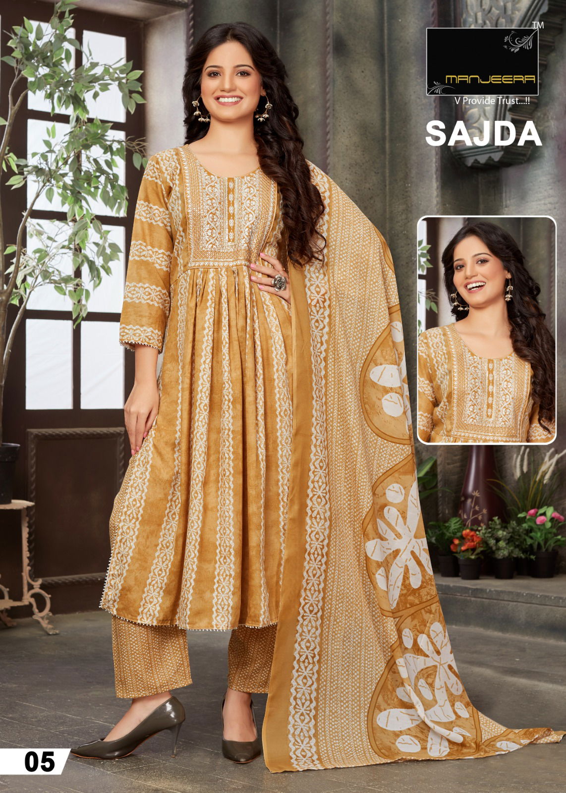 Sajda By Manjeera Designer Salwar Suits Catalog